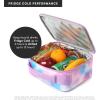 imageTitan Fridge Cold Lunch Box With 2 350g Ice Walls LavenderCotton Candy