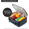 imageTitan Fridge Cold Lunch Box With 2 350g Ice Walls LavenderNavy Blue