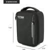 imageTitan Fridge Cold Upright Lunch Box With 2 250g Ice Walls Black IceBlack