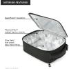 imageTitan Fridge Cold Upright Lunch Box With 2 250g Ice Walls Black IceBlack