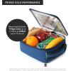 imageTitan Fridge Cold Upright Lunch Box With 2 250g Ice Walls Black IceBlue