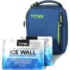 imageTitan Fridge Cold Upright Lunch Box With 2 250g Ice Walls Black IceBlue