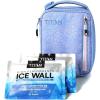 imageTitan Fridge Cold Upright Lunch Box With 2 250g Ice Walls Black IcePurple