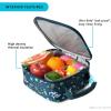 image:imageArctic Zone Popit Kids Lunch Box Combo with Sensory Pop Handle 210g Ice Pack and Sandwich Container Dino Skeleton DyeBlue
