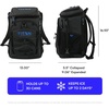 image:imageTitan Deep Freeze Ice Wall Backpack Cooler 30 Can Cooler Bag with Ice PacksCobalt Carbon Black