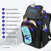 image:imageTitan Deep Freeze Ice Wall Backpack Cooler 30 Can Cooler Bag with Ice PacksCobalt Carbon Black