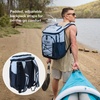 image:imageTitan Deep Freeze Ice Wall Backpack Cooler 30 Can Cooler Bag with Ice PacksDark Arctic Blue