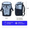 image:imageTitan Deep Freeze Ice Wall Backpack Cooler 30 Can Cooler Bag with Ice PacksDark Arctic Blue