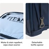 image:imageTitan Deep Freeze Ice Wall Backpack Cooler 30 Can Cooler Bag with Ice PacksDark Arctic Blue