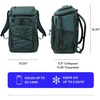 image:imageTitan Deep Freeze Ice Wall Backpack Cooler 30 Can Cooler Bag with Ice PacksDeep Forest Green
